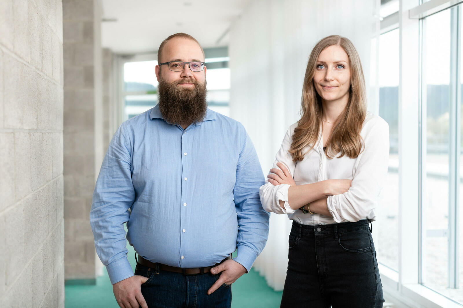 Oliver Eckardt und Viktoria Rothleitner gründeten 2020 das Unternehmen Polytives. 