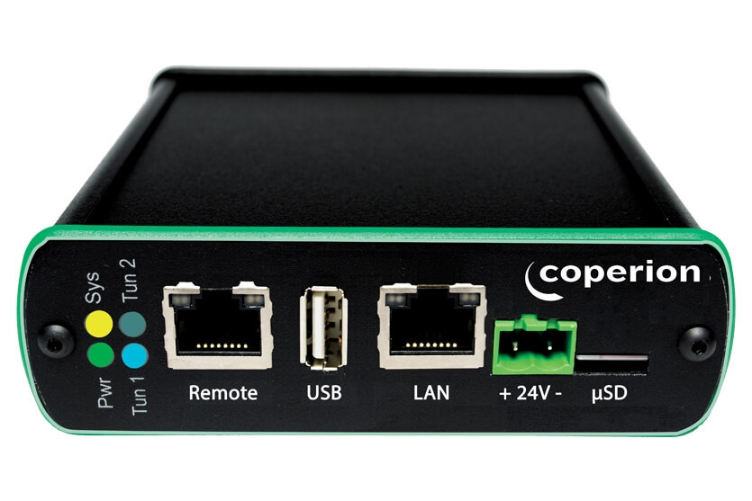 Die Coperion Service Box CSB 4.0 ermöglicht die sichere Integration aller Systeme in der Produktlinie.