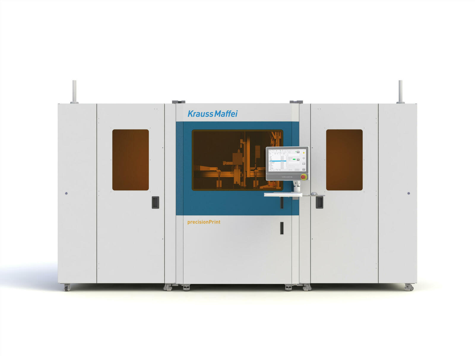 Der hochautomatisierte Precisionprint ist eine leistungsfähige Stereolithographie-Lösung und produziert kosteneffizient Bauteile mit höchsten Anforderungen an Oberflächenqualität und Detailauflösung im industriellen Maßstab.