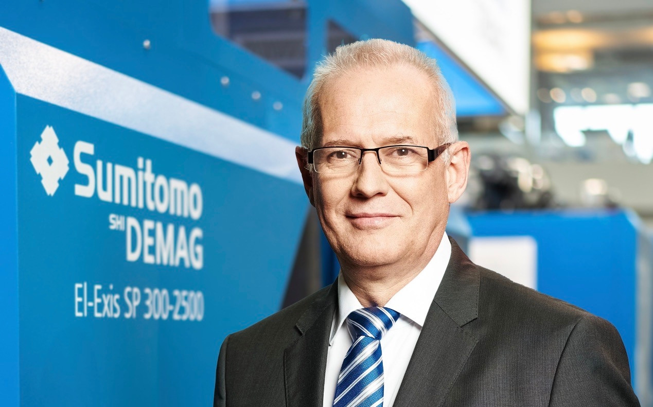 Gerd Liebig, Geschäftsführer von Sumitomo (SHI) Demag: Die Materialkosten haben 2022 die Umsatzentwicklung gehemmt.