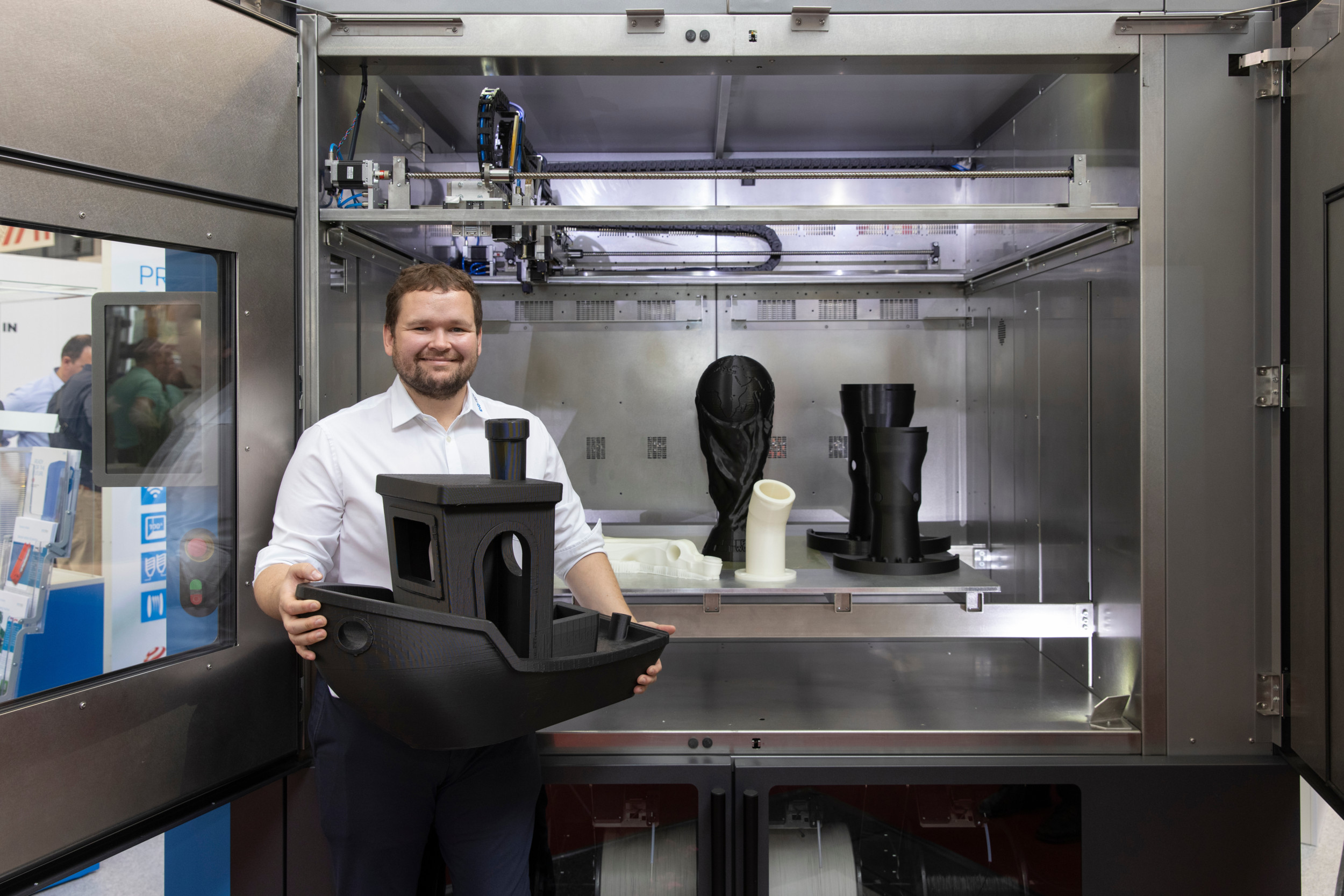 Markus Kaltenbrunner, Gründer und Geschäftsführer von Evo-Tech: „Wenn es um die Serienfertigung mit 3D-Druck geht, werden unsere FDM-Drucker eher in der Automatisierung oder für die Herstellung von Hilfsmitteln eingesetzt.“